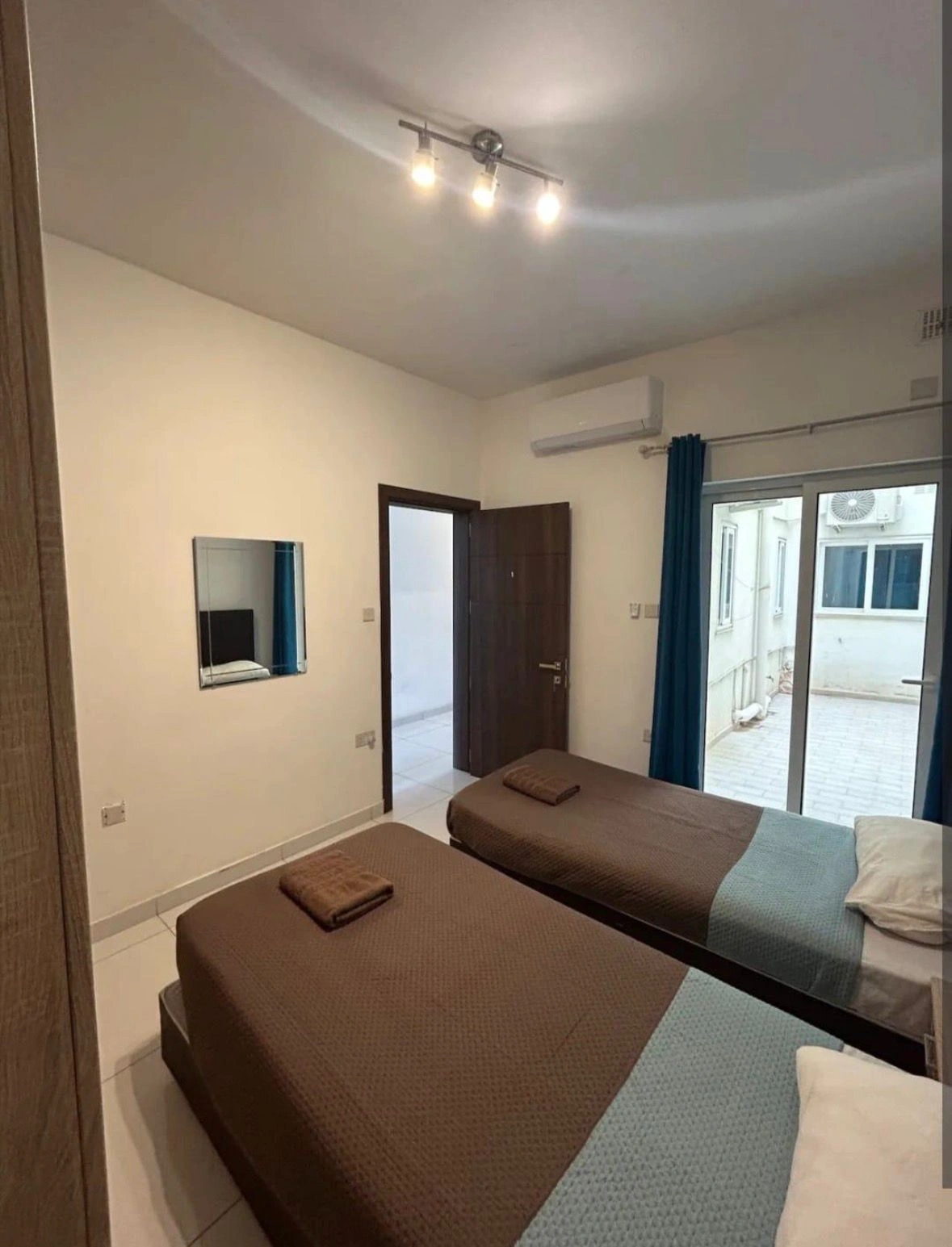 Camere da letto appartamento Sliema